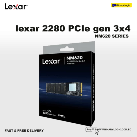 Lexar 512GB NM620 M.2 2280 Internal SSD